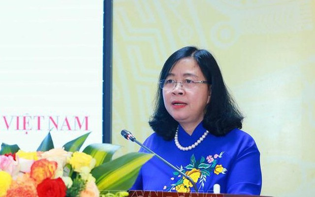 Bà Bùi Thị Minh Hoài, Uỷ viên Bộ Chính trị, Bí thư Thành uỷ Hà Nội. Ảnh: TTXVN Bà Bùi Thị Minh Hoài, Uỷ viên Bộ Chính trị, Bí thư Thành uỷ Hà Nội. Ảnh: TTXVN