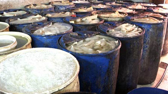 Thực phẩm bẩn tẩy trắng bằng hóa chất vẫn đang bao vây bữa cơm người tiêu dùng.