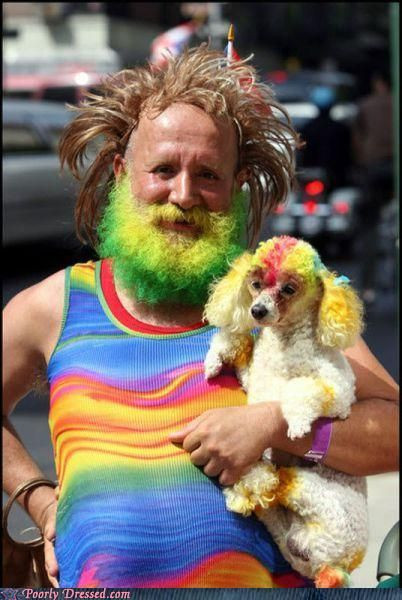 Màu sắc sánh đôi.