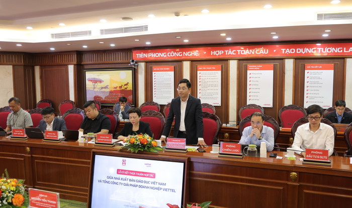 Ông Nguyễn Chí Thanh – Phó Tổng Giám đốc Tổng công ty Giải pháp Doanh nghiệp Viettel. Ảnh: Công Duy IMG__1907.jpg