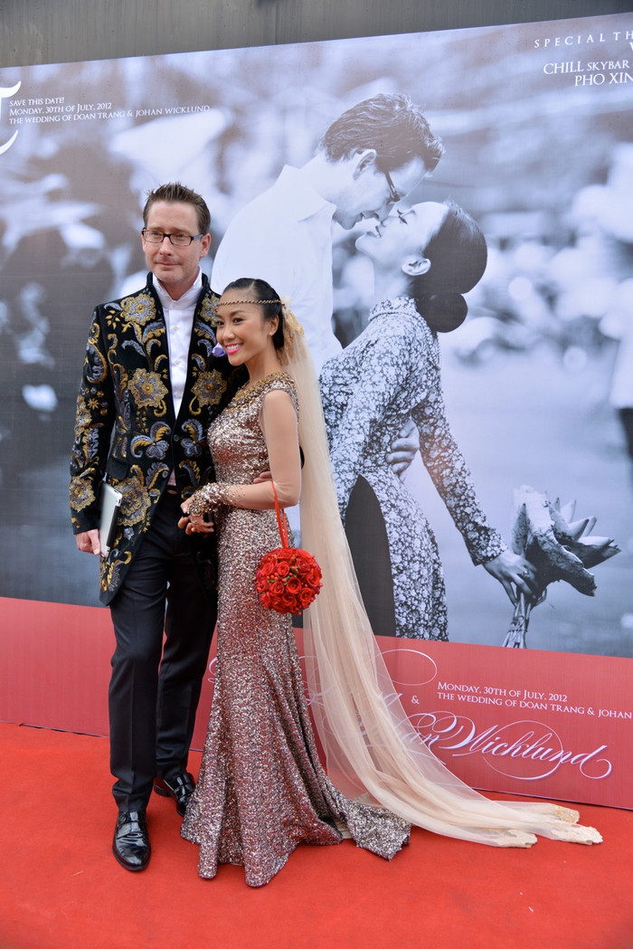 Đám cưới của Đoan Trang diễn ra ở tầng 26 của toà nhà này.