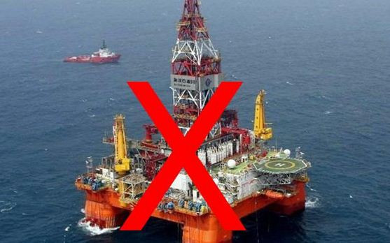 Giàn khoan Hải Dương 981 Trung Quốc đang hoạt động bất hợp pháp trong vùng đặc quyền kinh tế, thềm lục địa của Việt Nam.