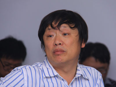 Ông Hồ Tích Tiến, Tổng biên tập Thời báo Hoàn Cầu, "con đẻ" của tờ Nhân Dân nhật báo Trung Quốc.