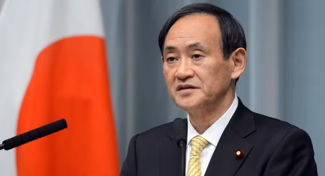 Chánh văn phòng Nội các Nhật Bản Yoshihide Suga.