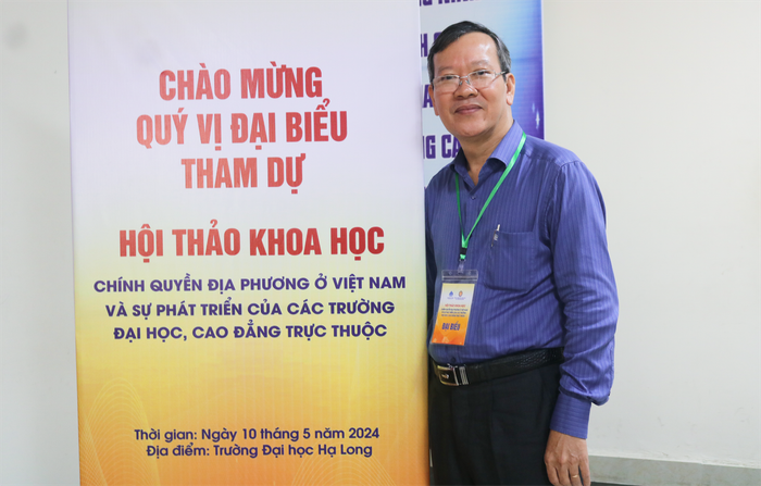 Tiến sĩ Lê Anh Đức - Hiệu trưởng Trường Đại học Đồng Nai. Ảnh: Doãn Nhàn gdvn-ts-le anh duc.png