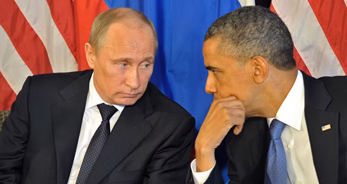 Tổng thống Nga Putin và Tổng thống Mỹ Obama, ảnh: Sputnik News.