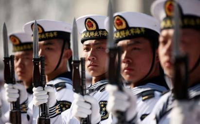 Lính Trung Quốc, hình minh họa: Asia Sentinel. Lính Trung Quốc, hình minh họa: Asia Sentinel.