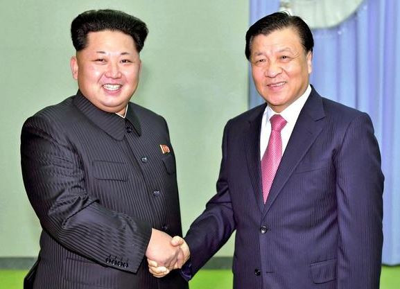 Ông Kim Jong-un tiếp ông Lưu Vân Sơn. Ảnh: Tân Hoa Xã. Ông Kim Jong-un tiếp ông Lưu Vân Sơn. Ảnh: Tân Hoa Xã.