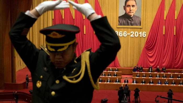 Đảng Cộng sản Trung Quốc long trọng tổ chức kỷ niệm ngày sinh Tôn Trung Sơn, ảnh: Fox News. Đảng Cộng sản Trung Quốc long trọng tổ chức kỷ niệm ngày sinh Tôn Trung Sơn, ảnh: Fox News.