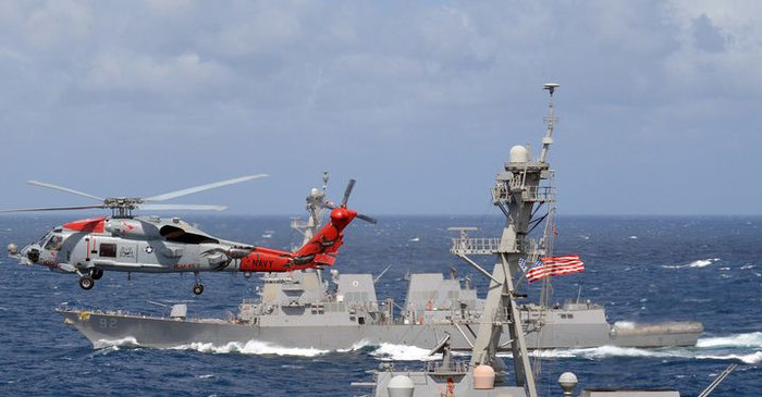 Tàu chiến Hoa Kỳ, ảnh: Navy Times.