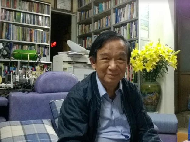 Giáo sư Nguyễn Lân Dũng, ảnh: Hồng Thủy.