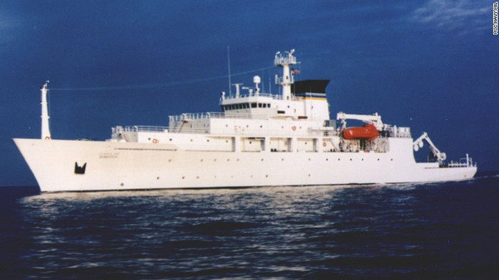 Tàu USNS Browdtich, ảnh: CNN. Tàu USNS Browdtich, ảnh: CNN.