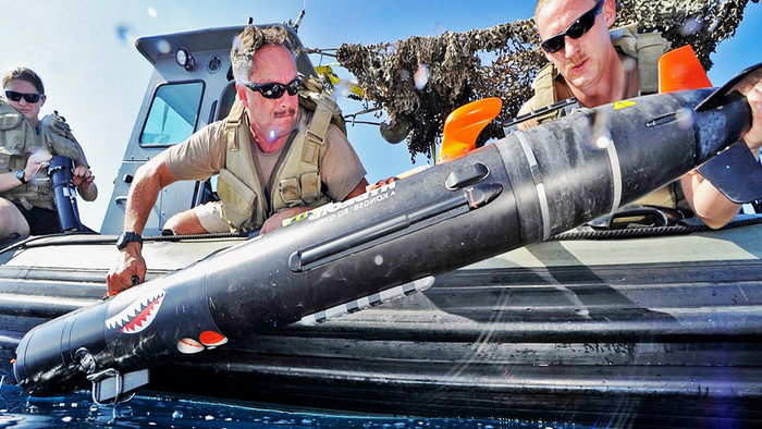 Thiết bị lặn không người lái Hoa Kỳ, ảnh minh họa: Youtube. Thiết bị lặn không người lái Hoa Kỳ, ảnh minh họa: Youtube.