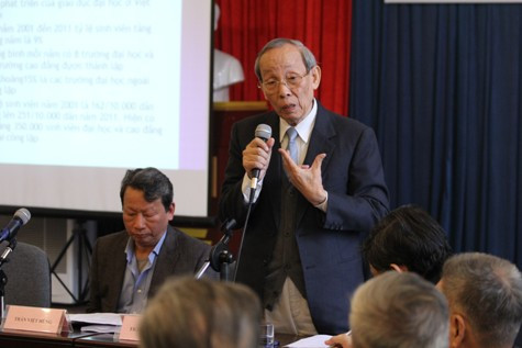 GS Trần Hồng Quân: “Vô lý ở chỗ, tiền đầu tư của Nhà nước cho giáo dục là tiền đóng thuế của toàn dân nhưng cùng là sinh viên thì công lập được hưởng còn ngoài công lập lại không được hưởng” GS Trần Hồng Quân: “Vô lý ở chỗ, tiền đầu tư của Nhà nước cho giáo dục là tiền đóng thuế của toàn dân nhưng cùng là sinh viên thì công lập được hưởng còn ngoài công lập lại không được hưởng”