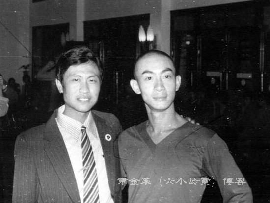 Đường Kế Toàn và Lục Tiểu Linh Đồng khi làm phim phần một