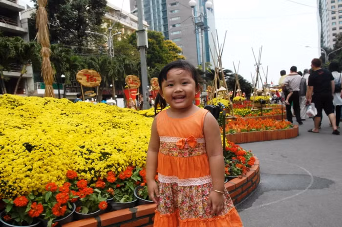 Tết này bé lớn thêm một tuổi....