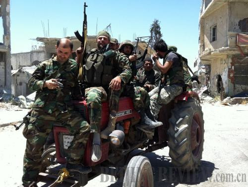 Quân chính phủ Syria tại Homs Quân chính phủ Syria tại Homs
