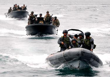 Mỹ, Philippines tập trận chung ở Biển Đông.