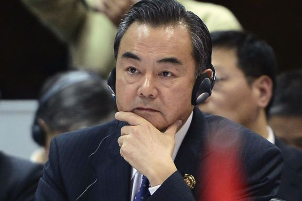 Vương Nghị, Ngoại trưởng Trung Quốc tại Hội nghị Ngoại trưởng ASEAN hôm qua 30/6 tại Brunei