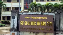 Sở Giáo dục và Đào tạo tỉnh Bình Phước. (Ảnh: H.L)