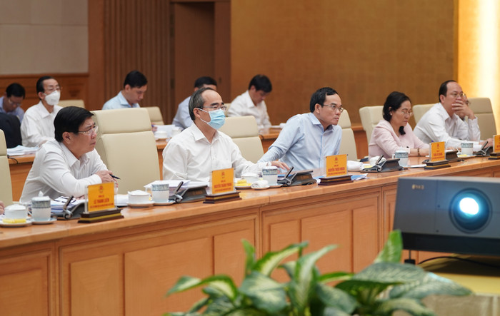 Quang cảnh buổi làm việc. Ảnh: VGP