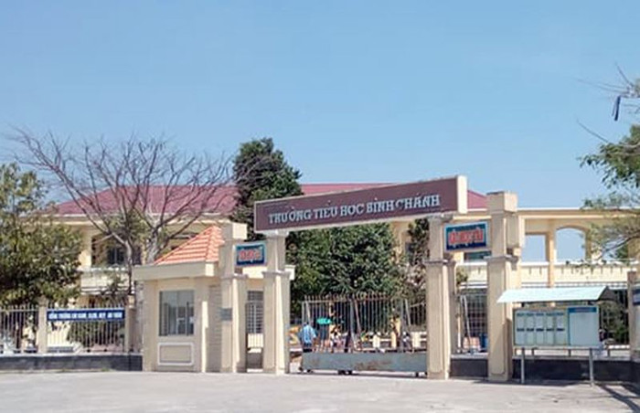 Trường Tiểu học Bình Chánh. (Ảnh: H.L) Trường Tiểu học Bình Chánh. (Ảnh: H.L)