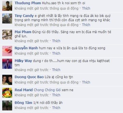 Rất đông cư dân mạng chai sẻ ý kiến đồng tình với thầy Hiếu