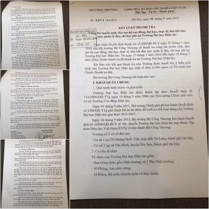 Từ năm 2016, Bộ Công Thương đã chỉ ra hàng loạt sai phạm liên quan đến trường đại học Điện Lực, đến năm 2019, nhiều sai phạm của trường Đại học Điện Lực tiếp tục được nêu ra. (Ảnh: LC)