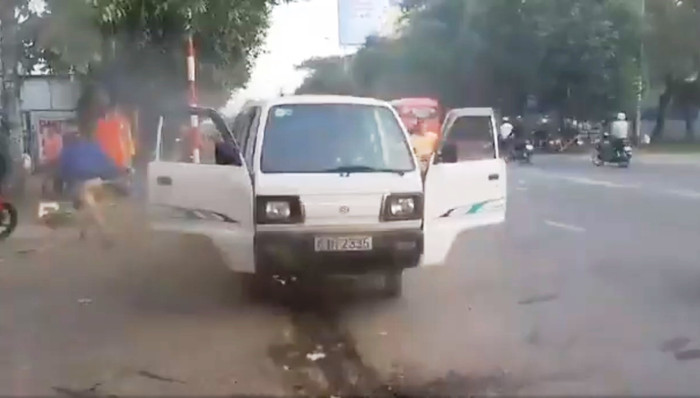 Hiện trường vụ việc. (Ảnh: X.A) Hiện trường vụ việc. (Ảnh: X.A)