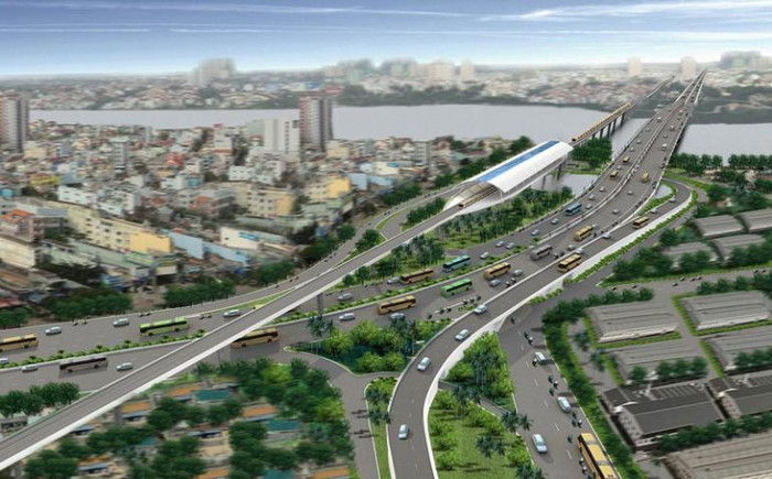 Phối cảnh cầu Sài Gòn 2.