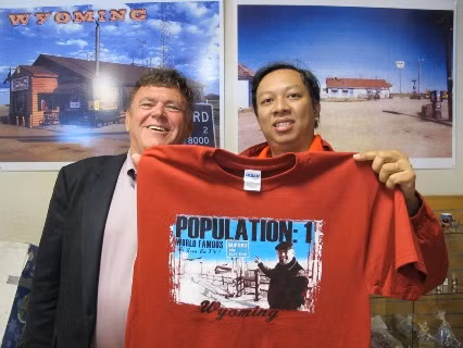 Ông Phạm Đình Nguyên sẽ trở thành "công dân duy nhất" của thị trấn Buford.