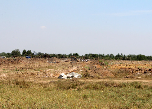 Trừ những dự án cũ đã được triển khai, hầu hết các dự án mới đều khó khăn vì Nghị định 69 định thu tiền sử dụng đất 100% theo giá thị trường. Ảnh: Vũ Lê.