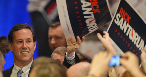 Cựu Thượng nghị sỹ Rick Santorum. Ảnh: Ria. Cựu Thượng nghị sỹ Rick Santorum. Ảnh: Ria.