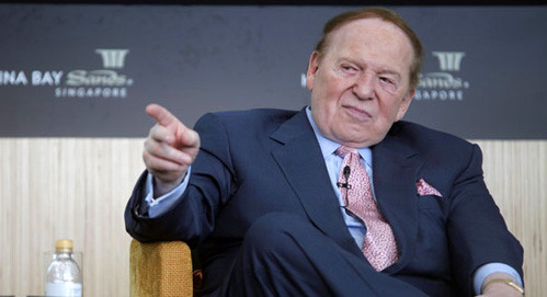 Chủ tịch Las Vegas Sands - Sheldon G.Adelson. Chủ tịch Las Vegas Sands - Sheldon G.Adelson.