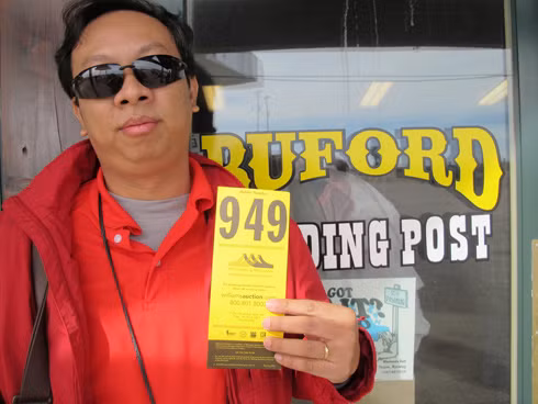 Anh Phạm Đình Nguyên, người chủ mới của thị trấn Buford, Mỹ. Ảnh: Phạm Đình Nguyên.