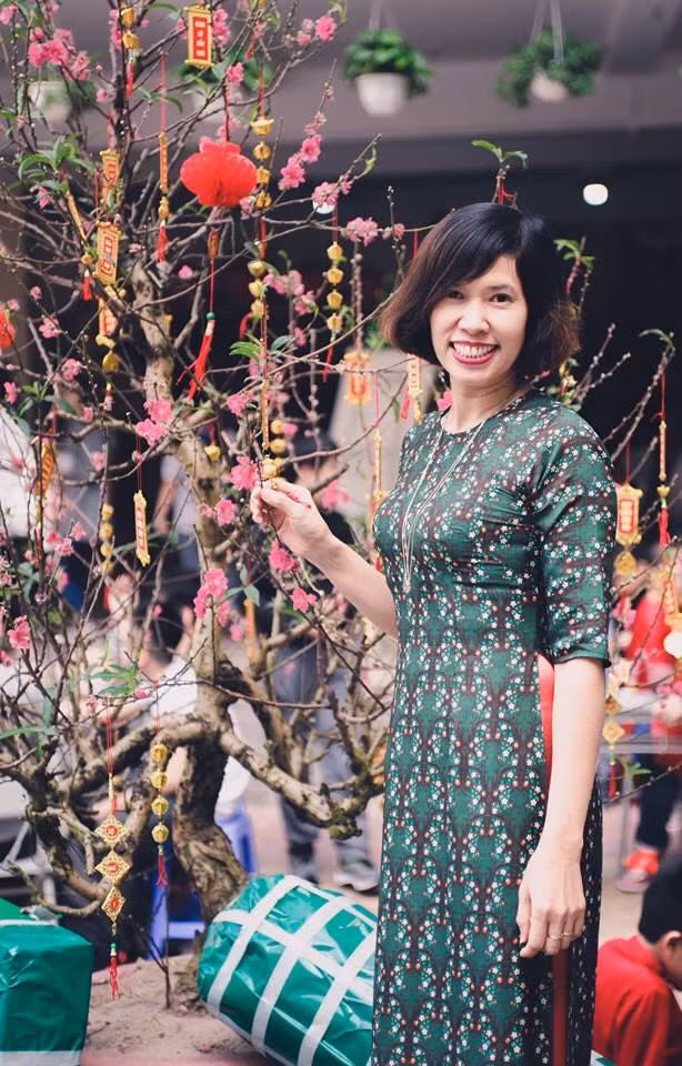 Cô Phạm Thị Nhuần đã có 9 năm gắn bó với trường Trung học cơ sở và Trung học phổ thông Lê Quý Đôn. Ảnh: Nhân vật cung cấp.