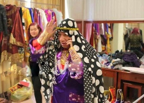 Nghệ sĩ Quang Thắng trong trai đẹp trục xuất