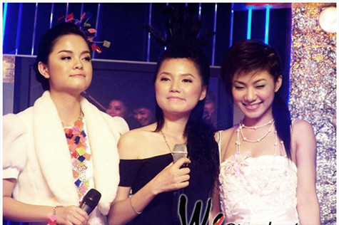 Ngô Quỳnh Anh cùng Lương Bích Hữu và Phạm Quỳnh Anh thời ở nhóm HAT Ngô Quỳnh Anh cùng Lương Bích Hữu và Phạm Quỳnh Anh thời ở nhóm HAT