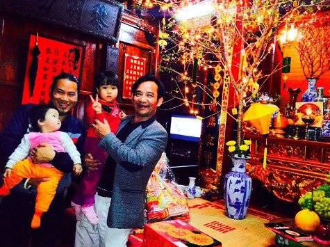 Nghệ sĩ Vượng Râu và nghệ sĩ Quang Tèo Nghệ sĩ Vượng Râu và nghệ sĩ Quang Tèo