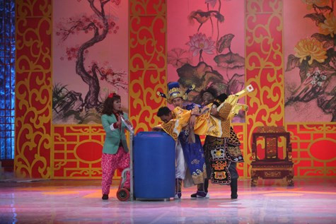 Táo quân 2014 trong buổi ghi hình vừa qua Táo quân 2014 trong buổi ghi hình vừa qua