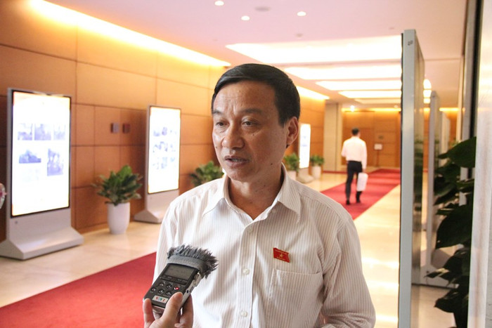 Đại biểu Bùi Văn Xuyền. Ảnh: Phan Minh Đại biểu Bùi Văn Xuyền. Ảnh: Phan Minh