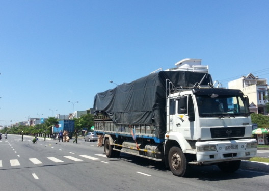 Hiện trường vụ tai nạn thương tâm.