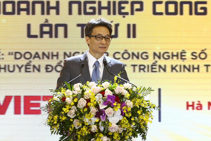 Phó Thủ tướng Vũ Đức Đam phát biểu. Ảnh: VGP