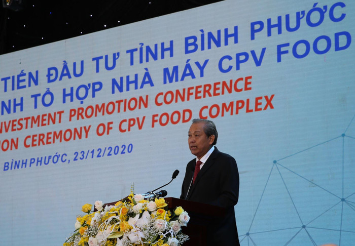 Phó Thủ tướng Thường trực phát biểu. Ảnh: VGP Phó Thủ tướng Thường trực phát biểu. Ảnh: VGP