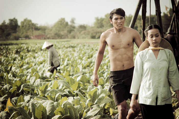 Xòn và Anh Hoa đã nảy nở tình cảm, có nhiều kỷ niệm yêu đương trên cánh đồng cải. Mỗi buổi chiều tà, xong việc, Xòn và Anh Hoa thường cùng nhau đi về... Xòn và Anh Hoa đã nảy nở tình cảm, có nhiều kỷ niệm yêu đương trên cánh đồng cải. Mỗi buổi chiều tà, xong việc, Xòn và Anh Hoa thường cùng nhau đi về...