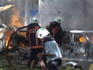 Một vụ đánh bom tại Thổ Nhĩ Kỳ. Nguồn: Internet. Một vụ đánh bom tại Thổ Nhĩ Kỳ. Nguồn: Internet.