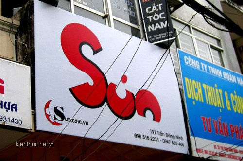 Shop Sún. Ảnh: kienthuc.net.vn. Shop Sún. Ảnh: kienthuc.net.vn.