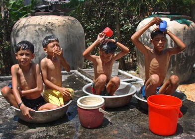 Bài toán nước ngọt cho đảo Lý Sơn đang dần được tháo gỡ. Ảnh Internet.