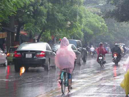 Khu vực Bắc và Bắc Trung Bộ lại tiếp tục có mưa to tăng dần từ ngày 30/5. Ảnh: Internet.