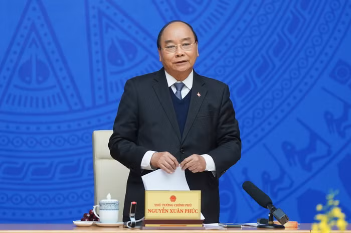 Thủ tướng phát biểu tại hội nghị. Ảnh: VGP